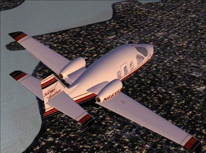 Скриншот из игры Air Taxi Pilot
