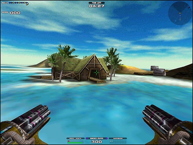 Скриншот из игры Clusterball