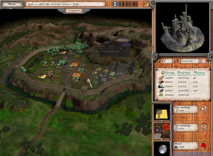 Скриншот из игры Cloven Crania Meadow