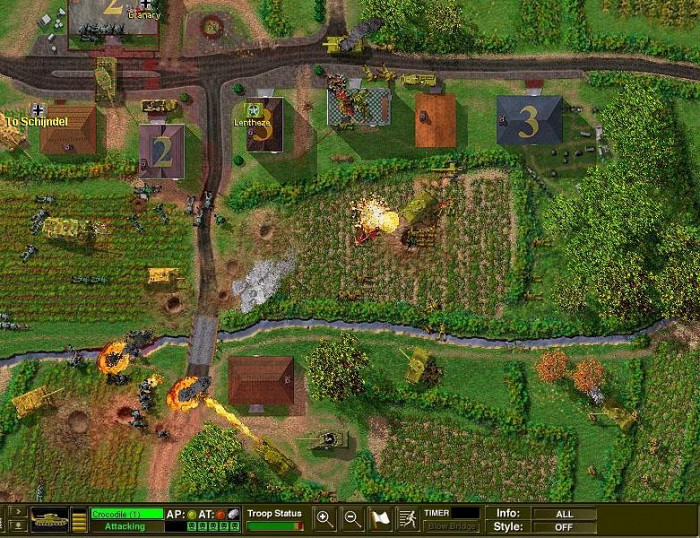 Скриншот из игры Close Combat 2: A Bridge Too Far