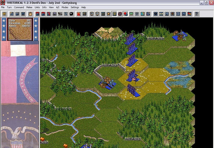 Скриншот из игры Civil War Campaigns: Campaign Gettysburg