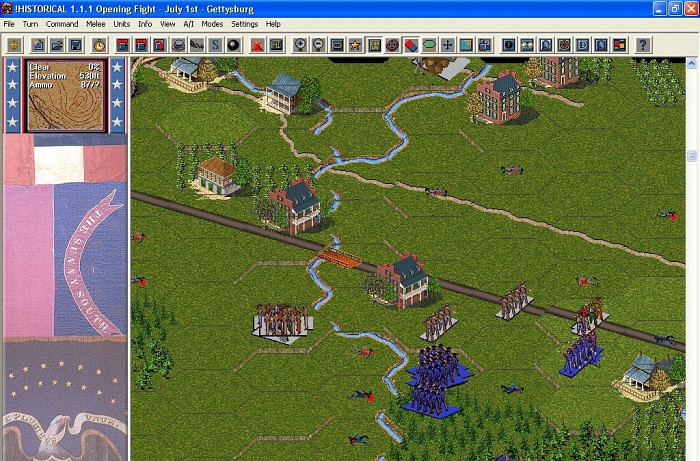 Скриншот из игры Civil War Campaigns: Campaign Gettysburg