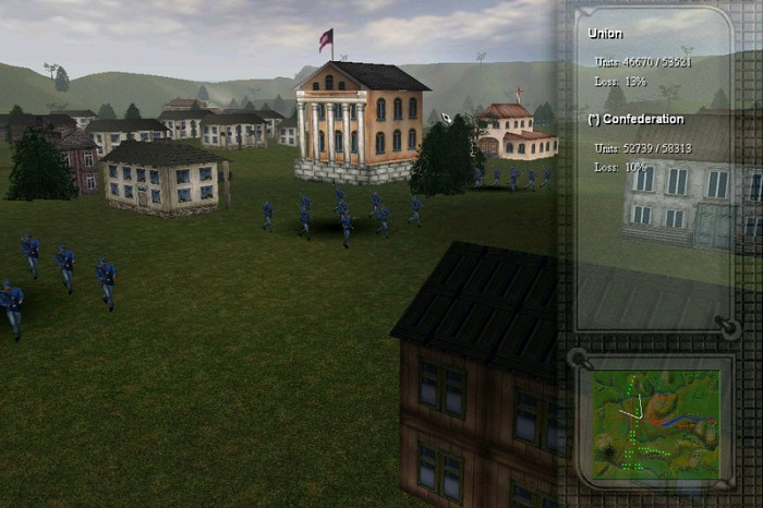 Скриншот из игры Civil War Battles: Gettysburg 1863