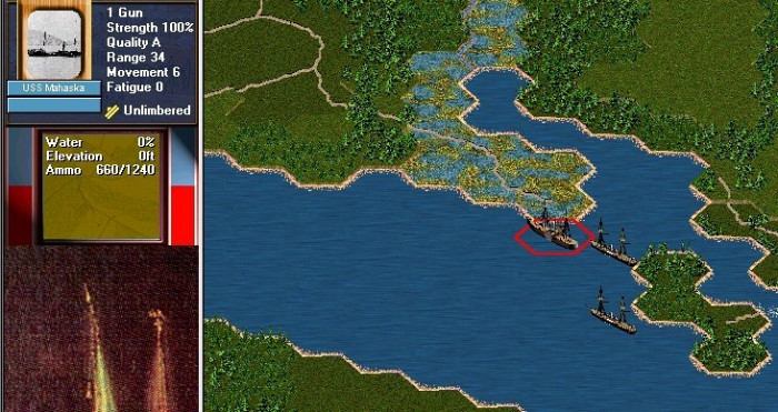 Скриншот из игры Civil War Battles: Campaign Peninsula