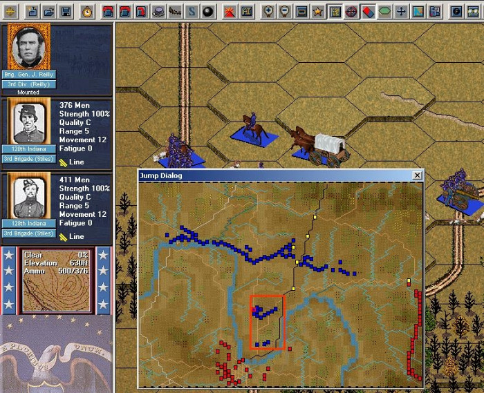 Скриншот из игры Civil War Battles: Campaign Franklin