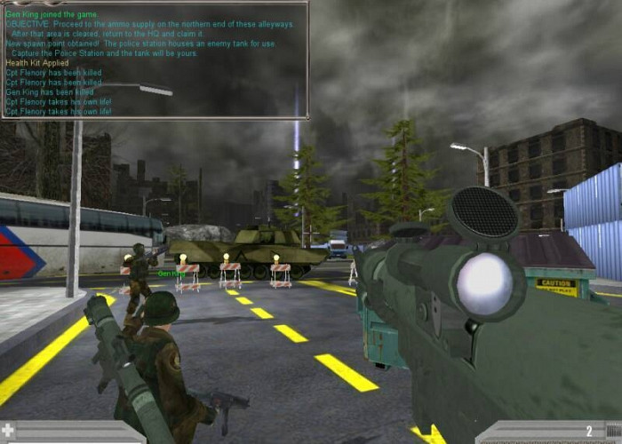 Скриншот из игры Civil Disturbance