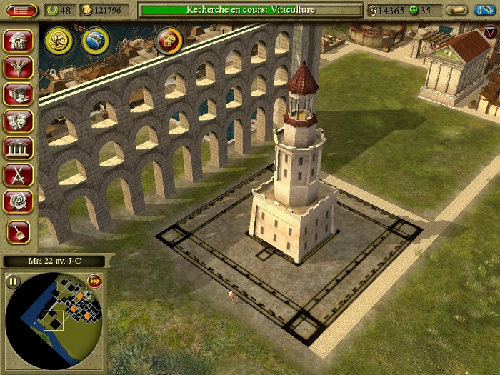 Скриншот из игры CivCity: Rome