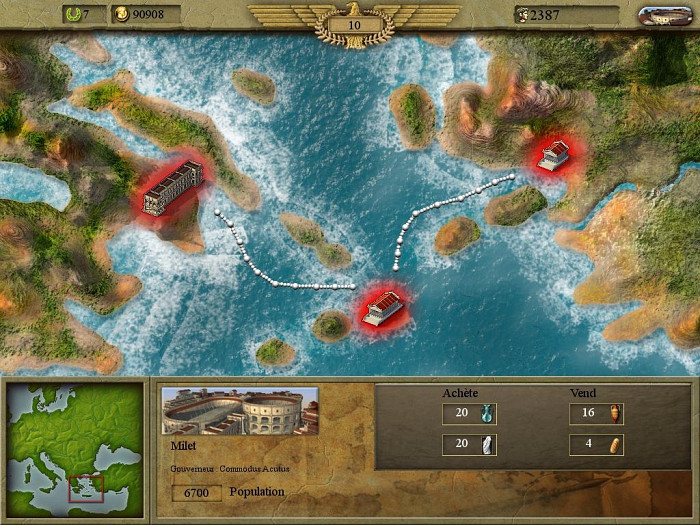 Скриншот из игры CivCity: Rome