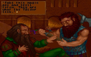 Скриншот из игры Bloodstone: An Epic Dwarven Tale