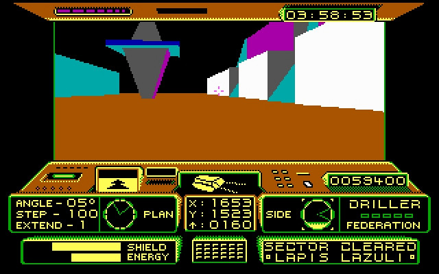 Скриншот из игры Driller: Space Station Oblivion