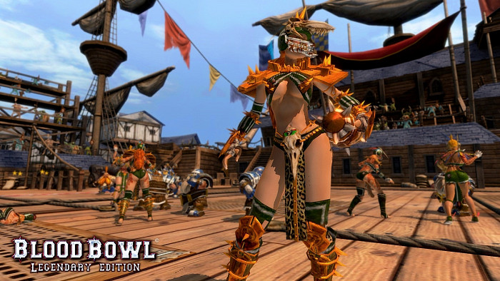 Скриншот из игры Blood Bowl: Legendary Edition