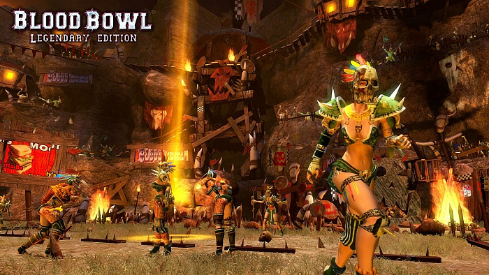Скриншот из игры Blood Bowl: Legendary Edition
