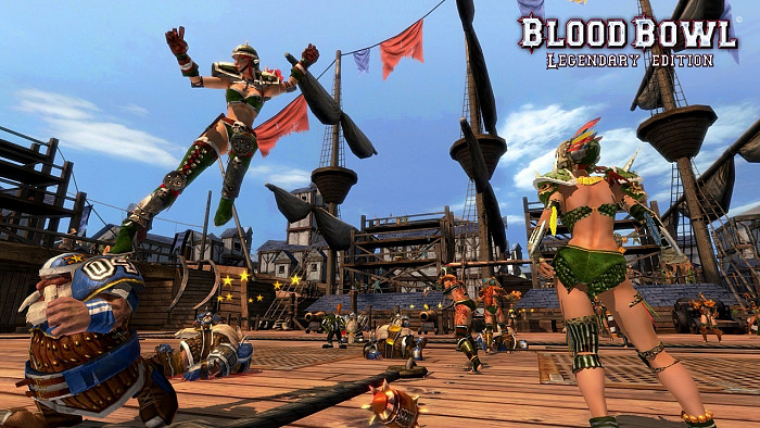 Скриншот из игры Blood Bowl: Legendary Edition