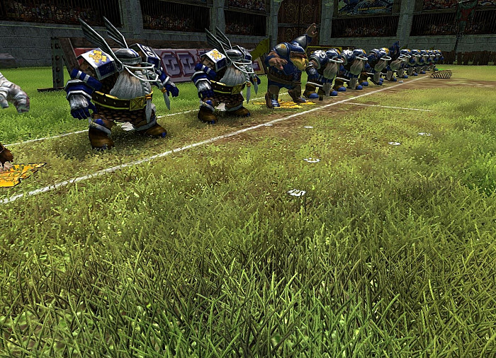 Скриншот из игры Blood Bowl