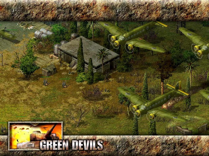 Скриншот из игры Blitzkrieg: Green Devils