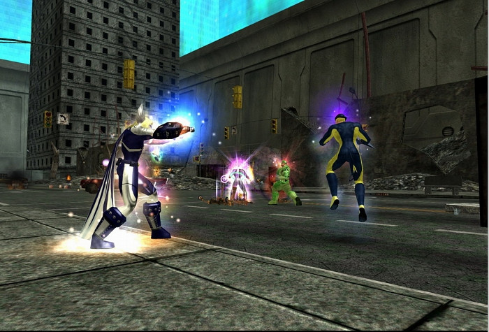 Скриншот из игры City of Heroes