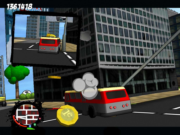 Скриншот из игры City Bus