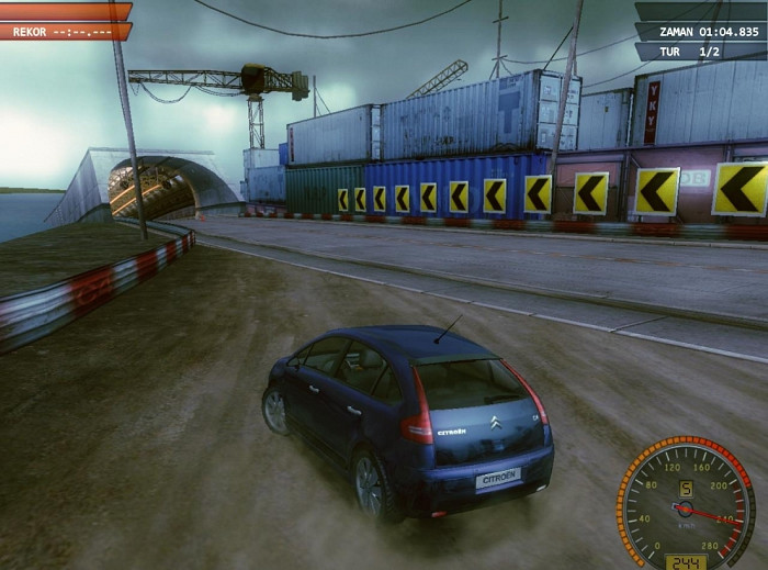 Скриншот из игры Citroën C4 Robot