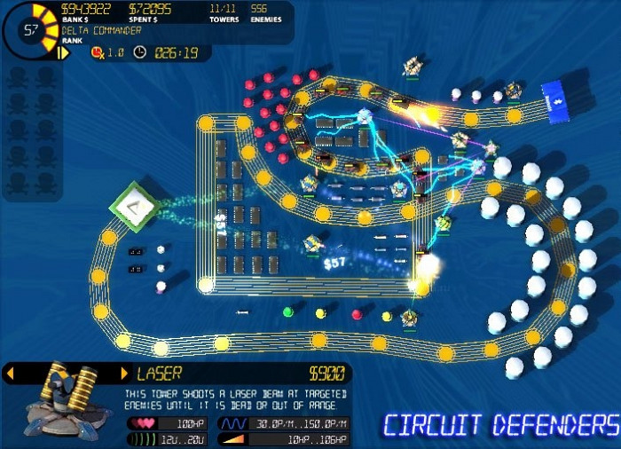 Обложка для игры Circuit Defenders