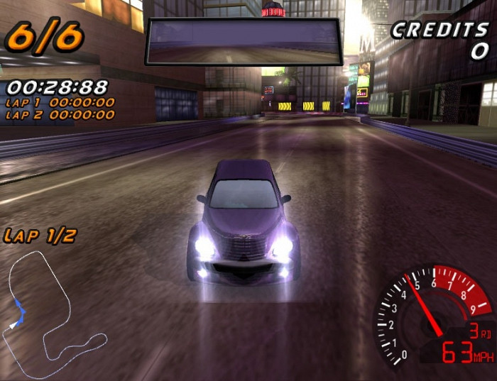 Скриншот из игры Chrysler West Coast Rally