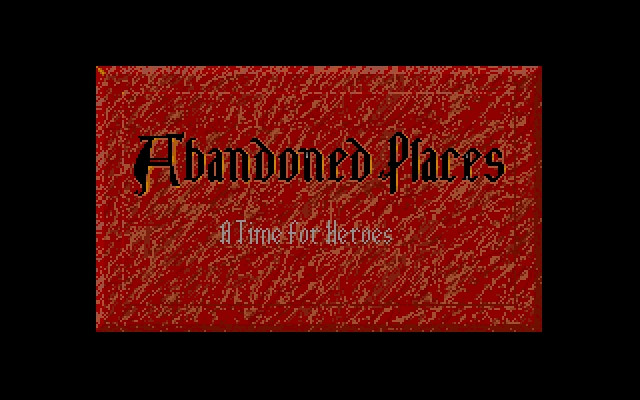 Скриншот из игры Abandoned Places: A Time for Heroes