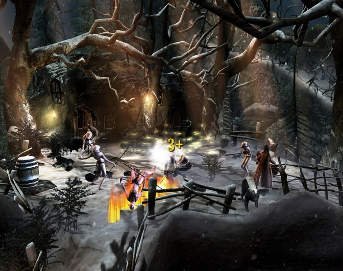 Скриншот из игры Chronicles of Narnia: The Lion, The Witch and The Wardrobe, The