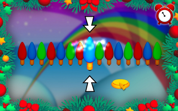 Скриншот из игры Christmas Clix!