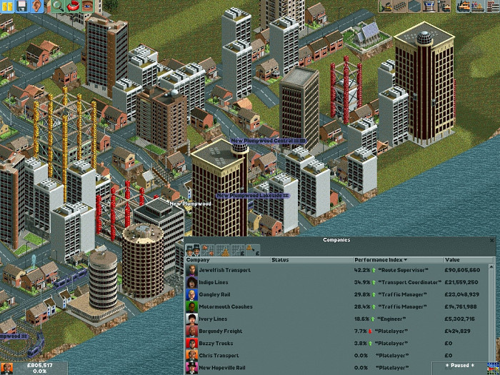 Скриншот из игры Chris Sawyer's Locomotion