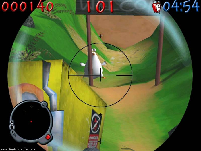 Скриншот из игры Chickenator, The