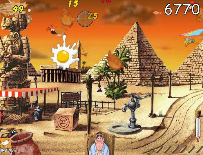 Скриншот из игры Chicken Shoot 3