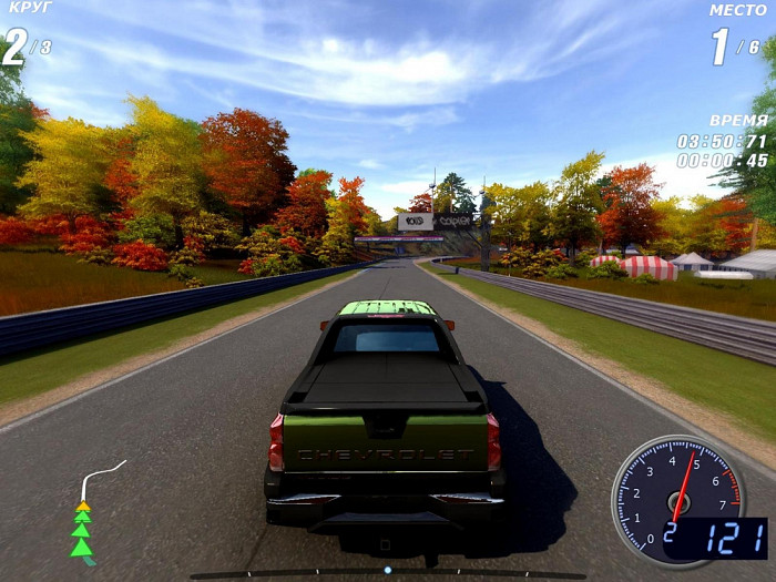 Скриншот из игры Chevrolet Racing