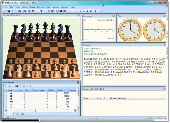 Скриншот из игры ChessPartner 6