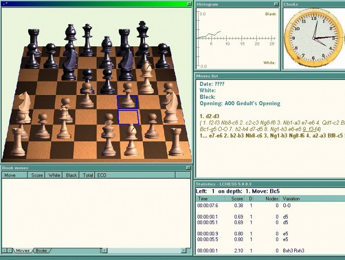 Скриншот из игры ChessPartner 5