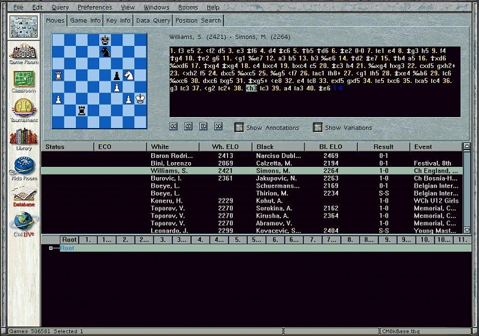 Скриншот из игры Chessmaster 8000