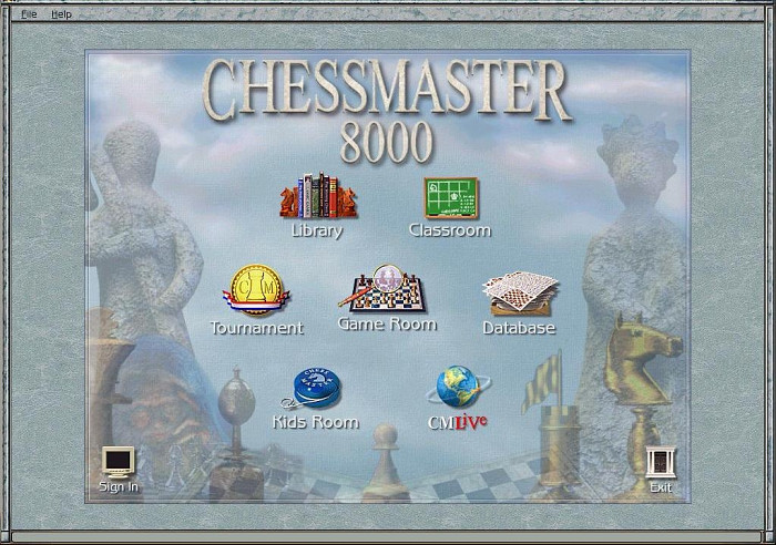 Скриншот из игры Chessmaster 8000