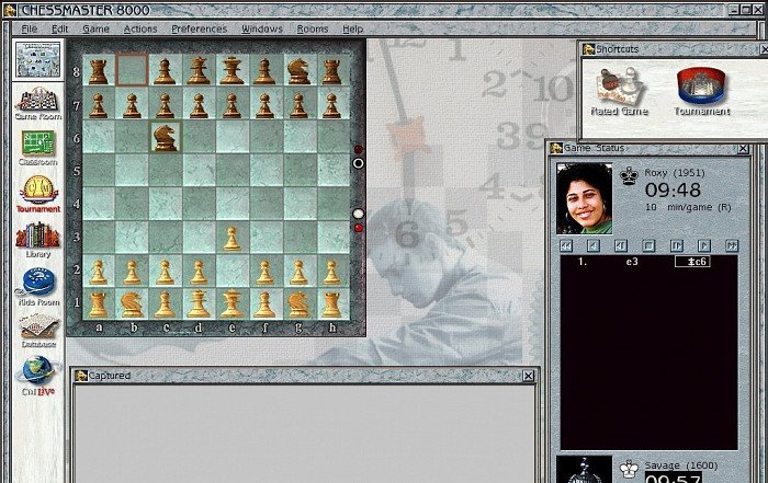 Скриншот из игры Chessmaster 8000