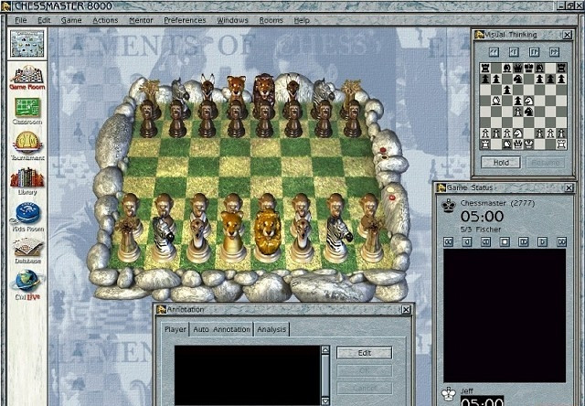 Скриншот из игры Chessmaster 8000