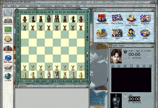 Скриншот из игры Chessmaster 8000