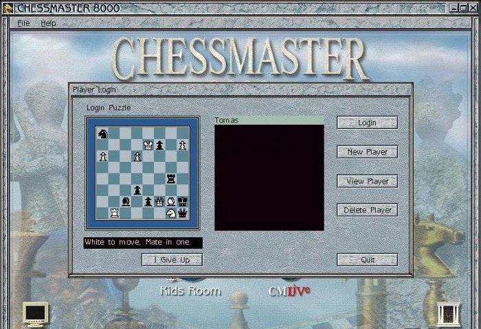 Скриншот из игры Chessmaster 8000