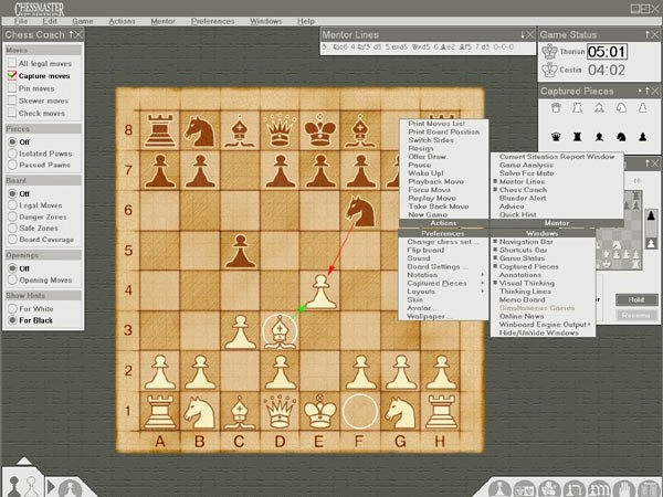 Скриншот из игры Chessmaster 10th Edition