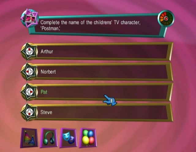 Скриншот из игры Cheggers' Party Quiz