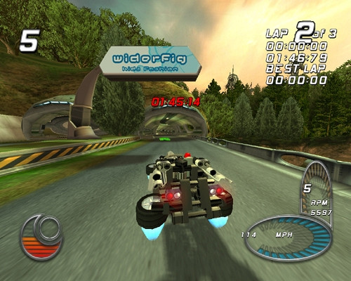 Скриншот из игры Drome Racers