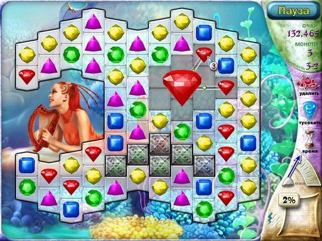Скриншот из игры Charm Tale 2: Mermaid Lagoon
