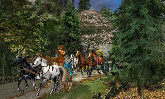 Скриншот из игры Chariots: The First Olympics