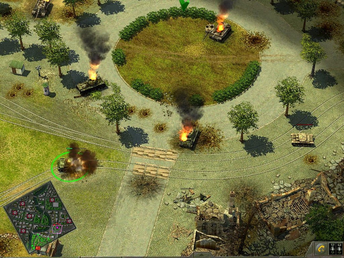 Скриншот из игры Blitzkrieg 2: Fall of the Reich