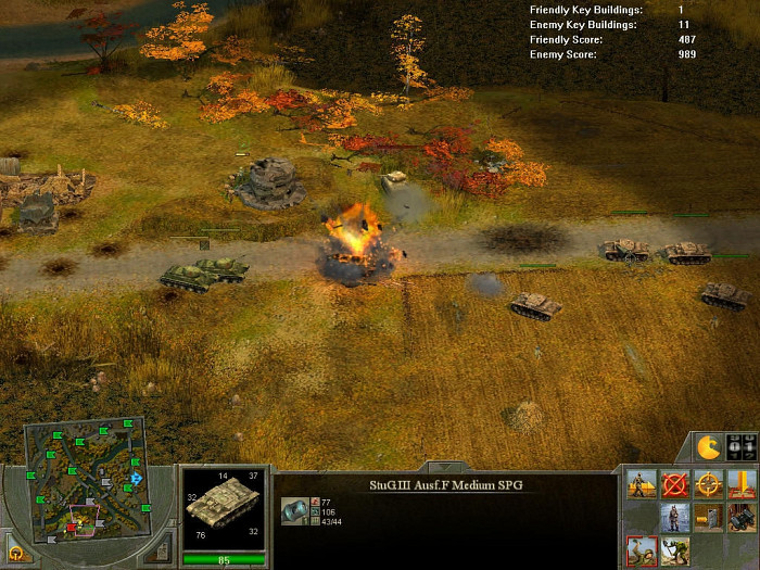 Скриншот из игры Blitzkrieg 2