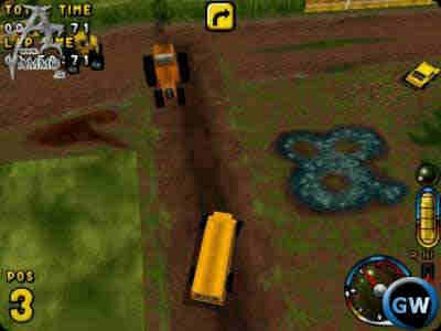 Скриншот из игры Bleifuss Fun