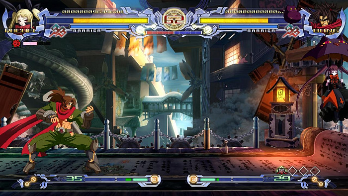 Скриншот из игры BlazBlue: Calamity Trigger