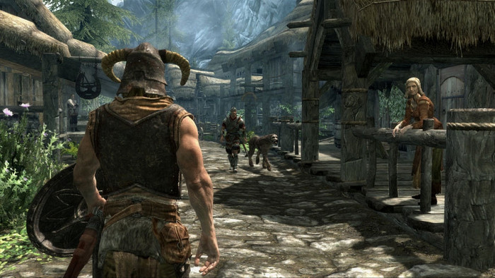 Скриншот из игры Elder Scrolls 5: Skyrim, The