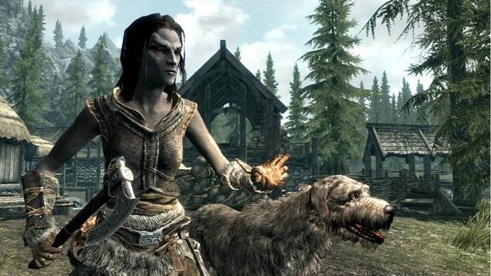 Скриншот из игры Elder Scrolls 5: Skyrim, The